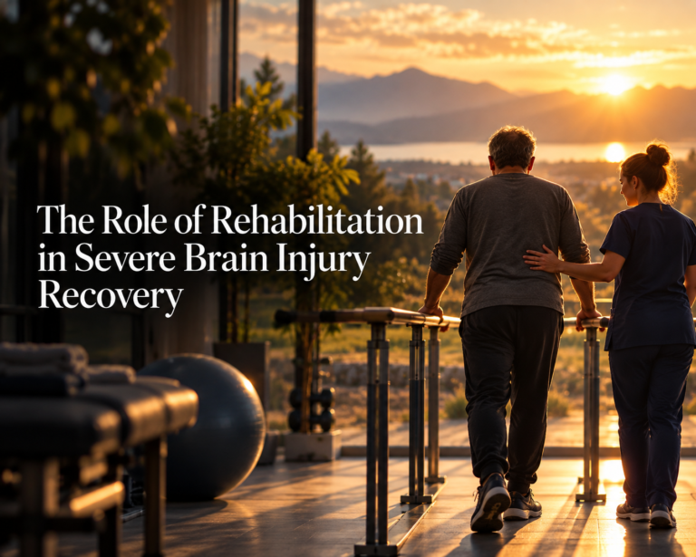 Brain injury rehabilitation begins